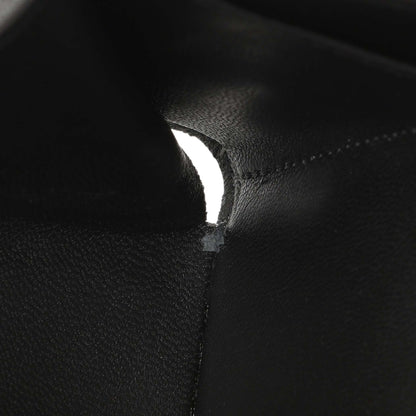 Exclusive Balenciaga Black Calfskin Hourglass Mini Wallet — Alternate View 10