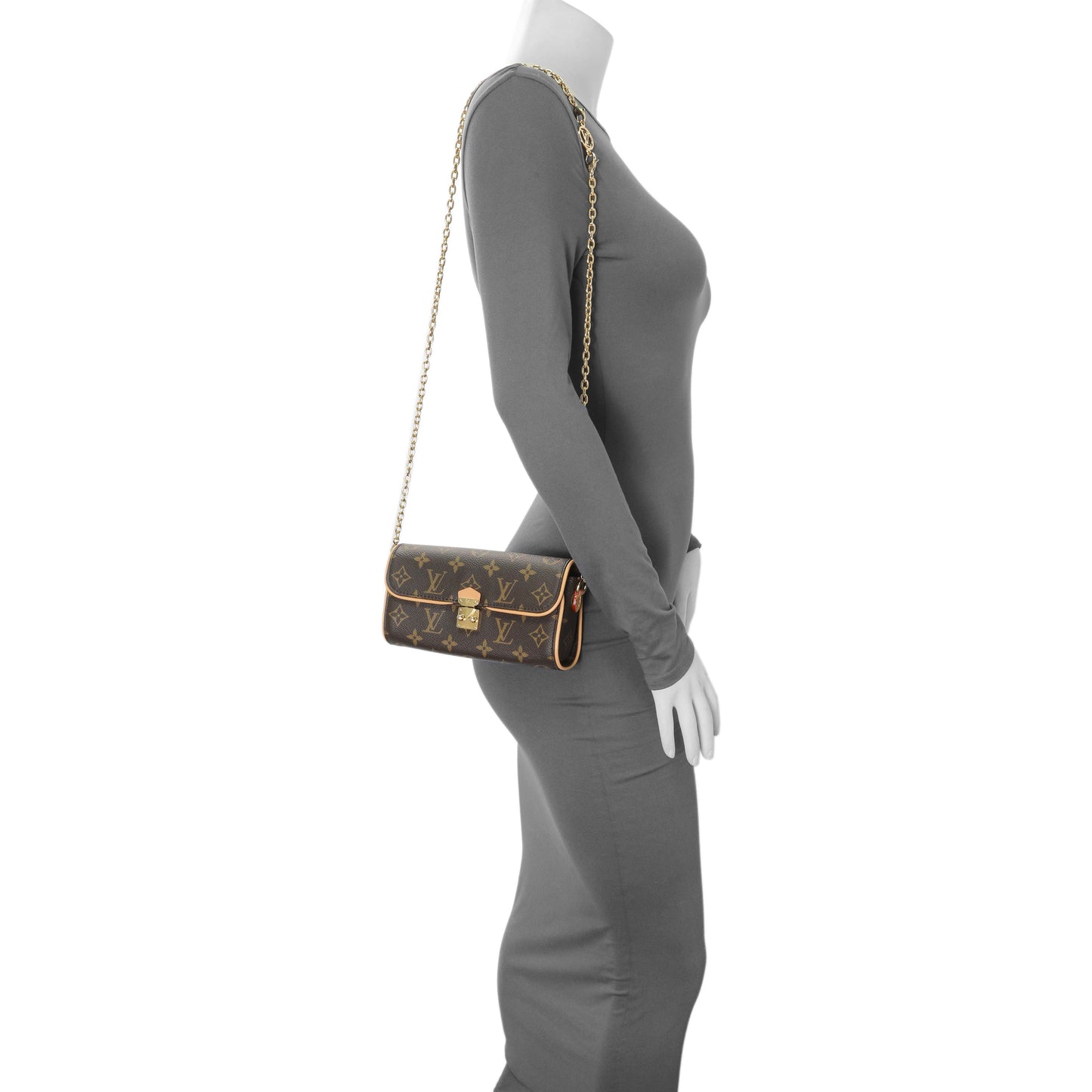Exclusive Louis Vuitton Monogram Pochette Camille — Lifestyle View