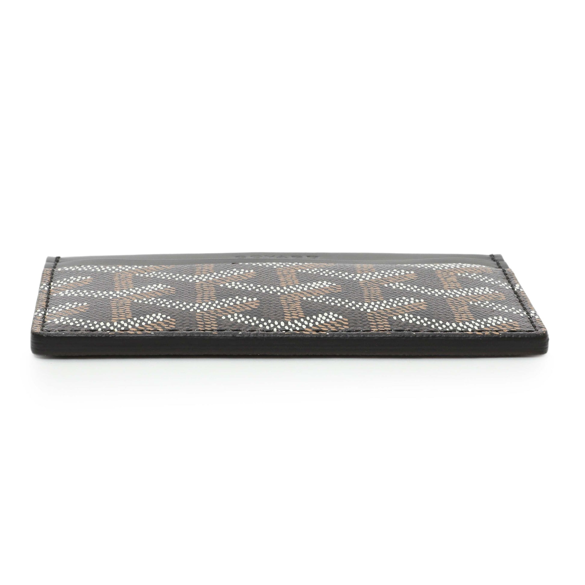 Exclusive Goyard Goyardine Saint Sulpice Card Holder — Back View