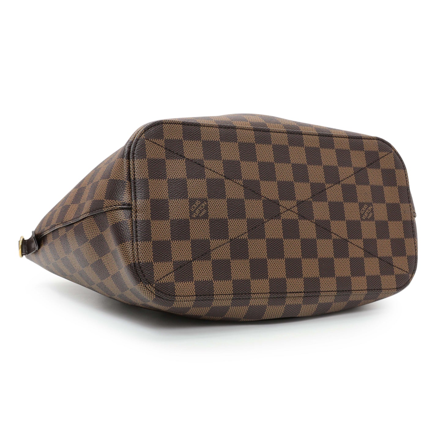 Exclusive Louis Vuitton Damier Ebene Siena MM — Back View