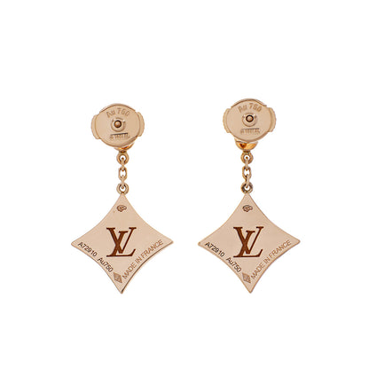 Exclusive Louis Vuitton Color Blossom BB Star Ear Stud Earrings — Side View