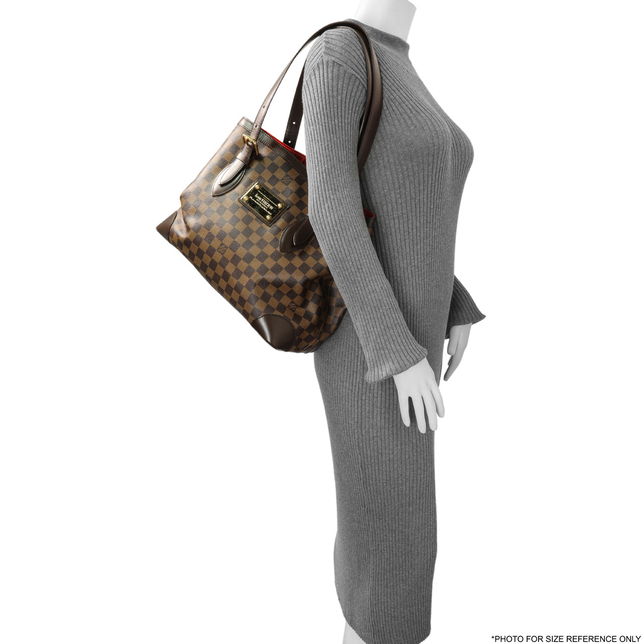 Exclusive Louis Vuitton Damier Ebene Hampstead MM — Alternate View 11