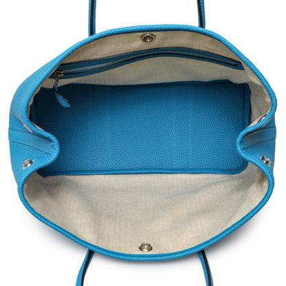 Exclusive Hermes Bleu Zanzibar Negonda Garden Party 30 — Alternate View 8