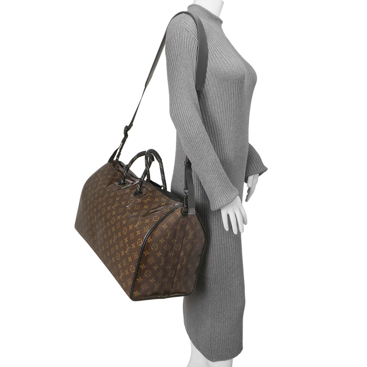 Exclusive Louis Vuitton Monogram Glaze Keepall Bandouliere 50 — Alternate View 13