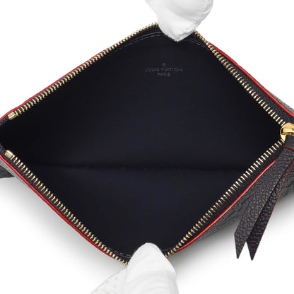 Exclusive Louis Vuitton Marine Rouge Empreinte Pochette Felicie Chain Wallet — Alternate View 10