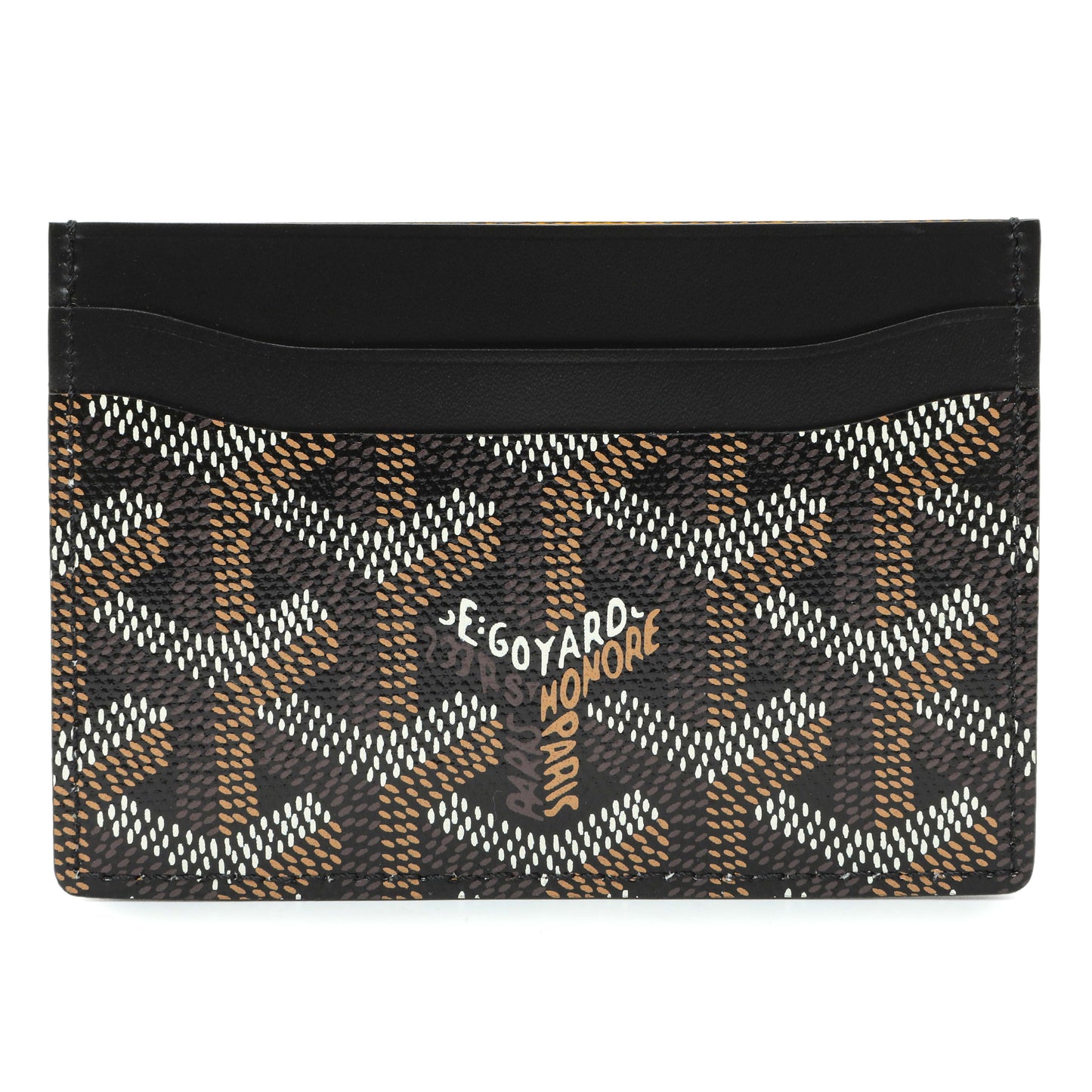 Exclusive Goyard Goyardine Saint Sulpice Card Holder — Side View