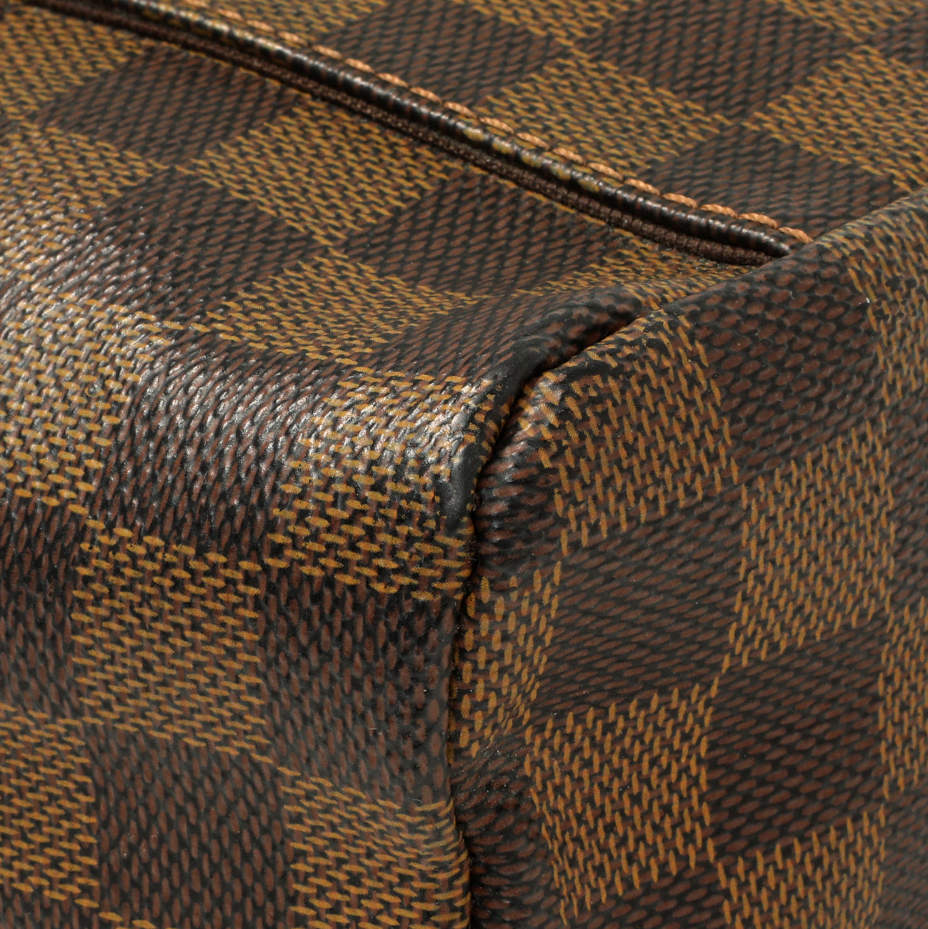 Exclusive Louis Vuitton Damier Ebene Olav PM Messenger — Top View