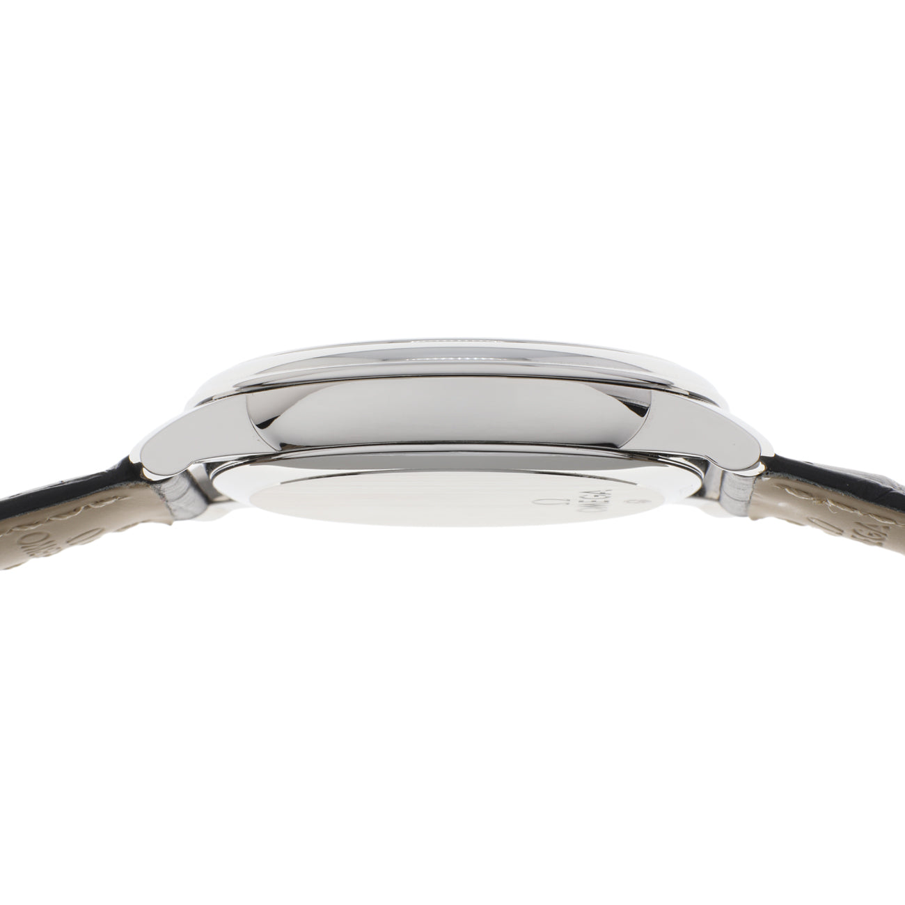 Exclusive Omega Stainless Steel De Ville Prestige 424.13.40.20.01.001 — Back View