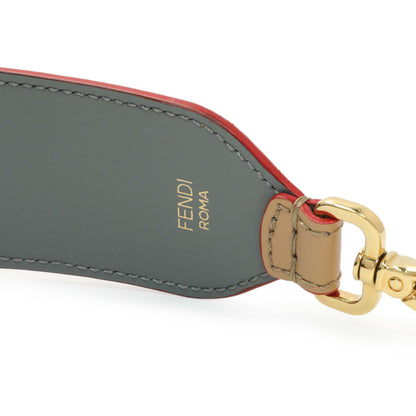 Exclusive Fendi Velvet Strap You Shoulder Strap — Back View