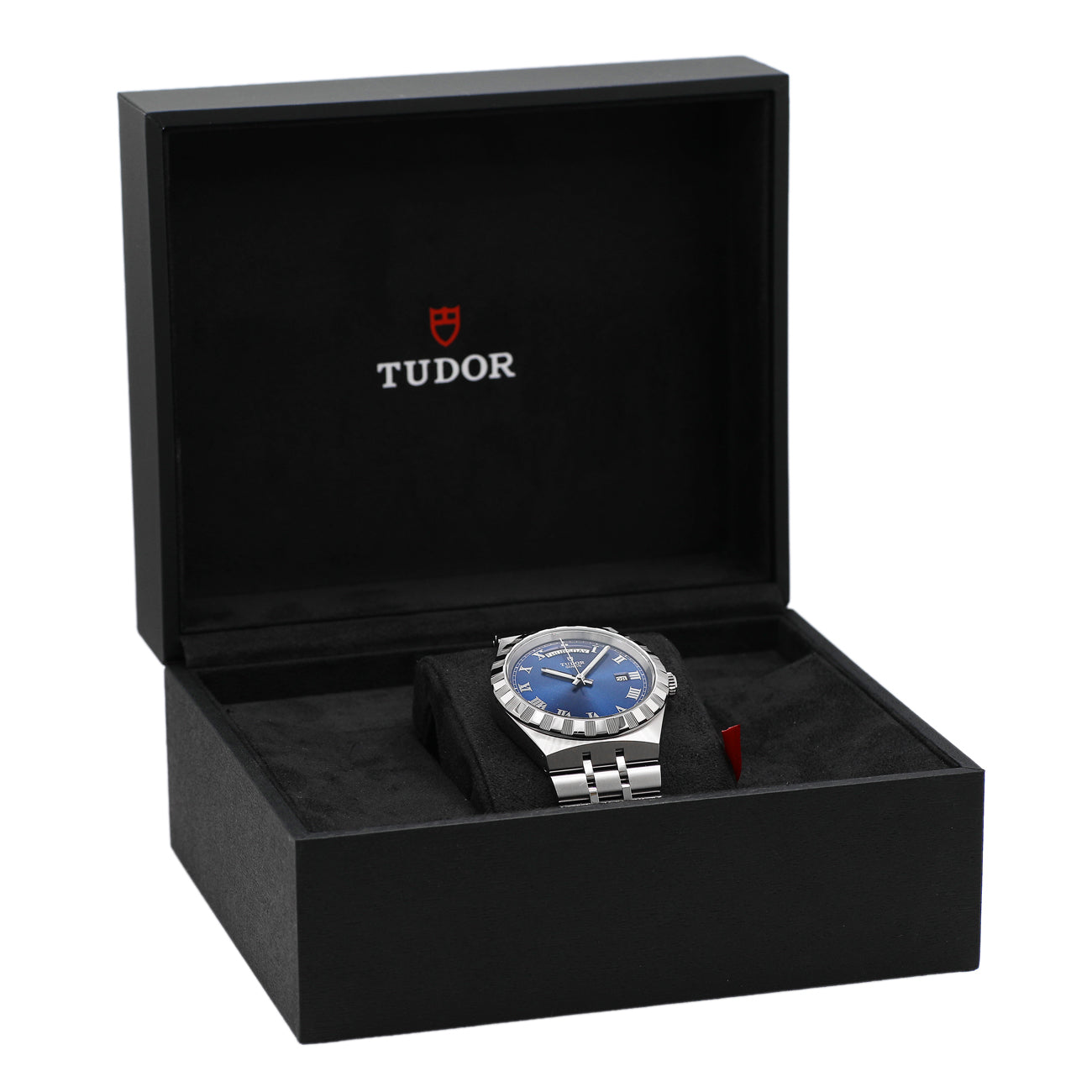 Exclusive Tudor Stainless Steel Royal M28600 — Detail View