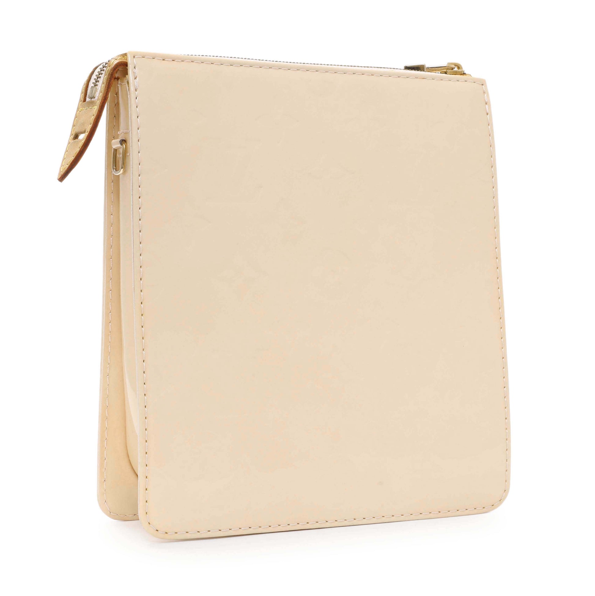 Exclusive Louis Vuitton Marshmallow Vernis Mott Bag — Side View