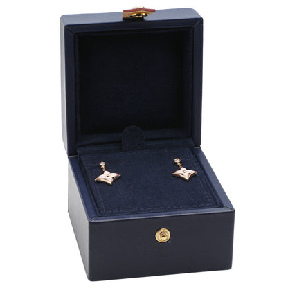 Exclusive Louis Vuitton Color Blossom BB Star Ear Stud Earrings — Back View