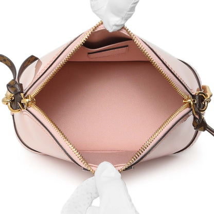 Exclusive Louis Vuitton Rose Ballerine Vernis Monogram Alma Mini — Detail View