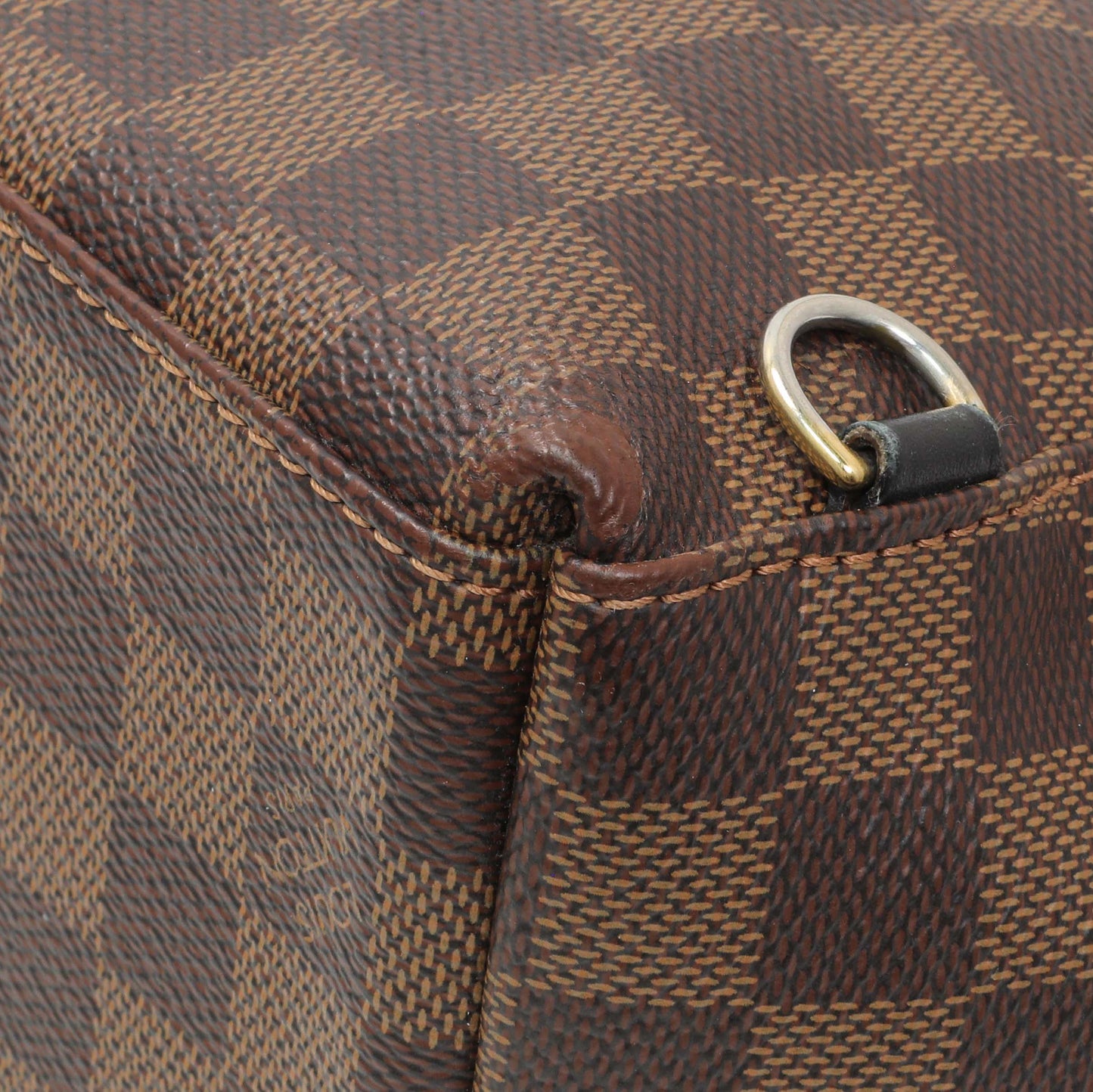 Exclusive Louis Vuitton Red Damier Ebene Clapton Backpack — Alternate View 7