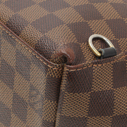 Exclusive Louis Vuitton Red Damier Ebene Clapton Backpack — Alternate View 7