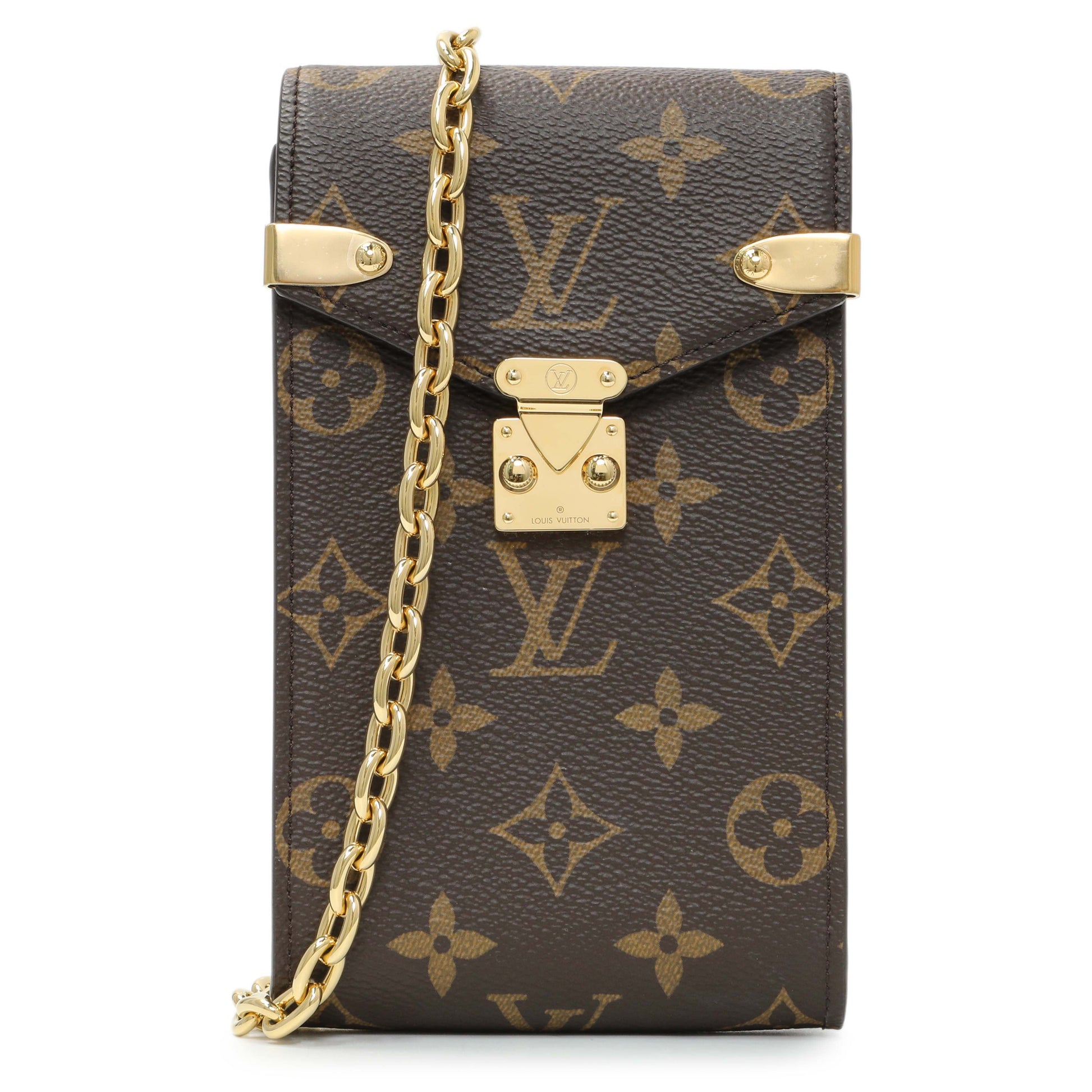 Exclusive Louis Vuitton Monogram Phone Pouch Métis — Front View