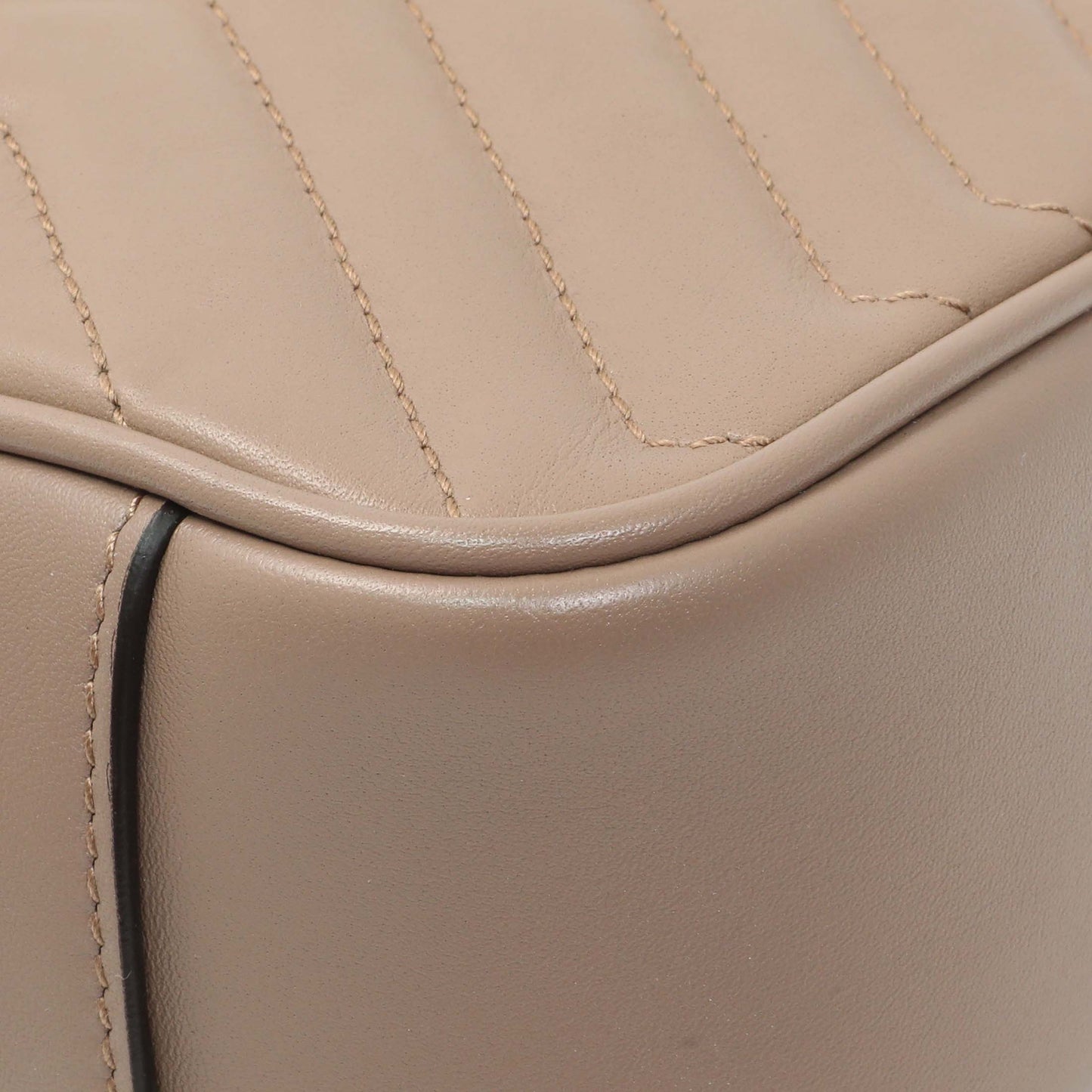 Exclusive Gucci Porcelain Rose Calfskin Matelasse Small GG Marmont Shoulder Bag — Alternate View 7