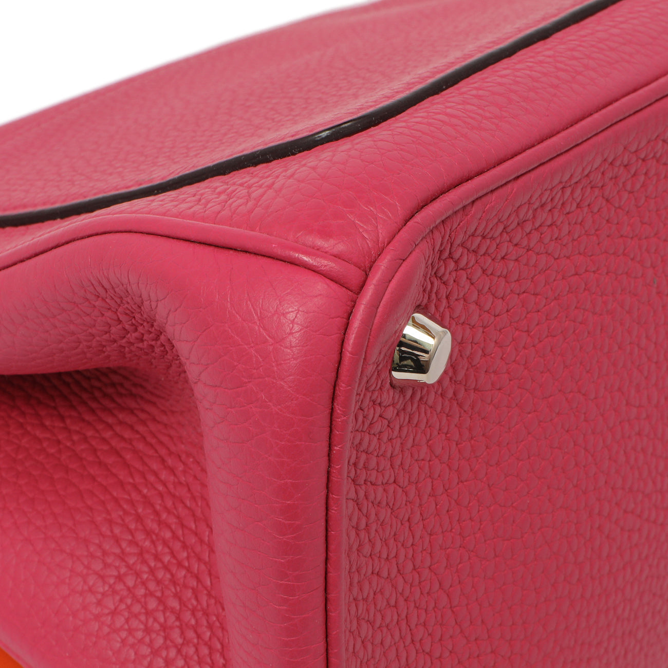 Exclusive Christian Dior Pink Bullcalf Small Be Dior Flap — Lifestyle View