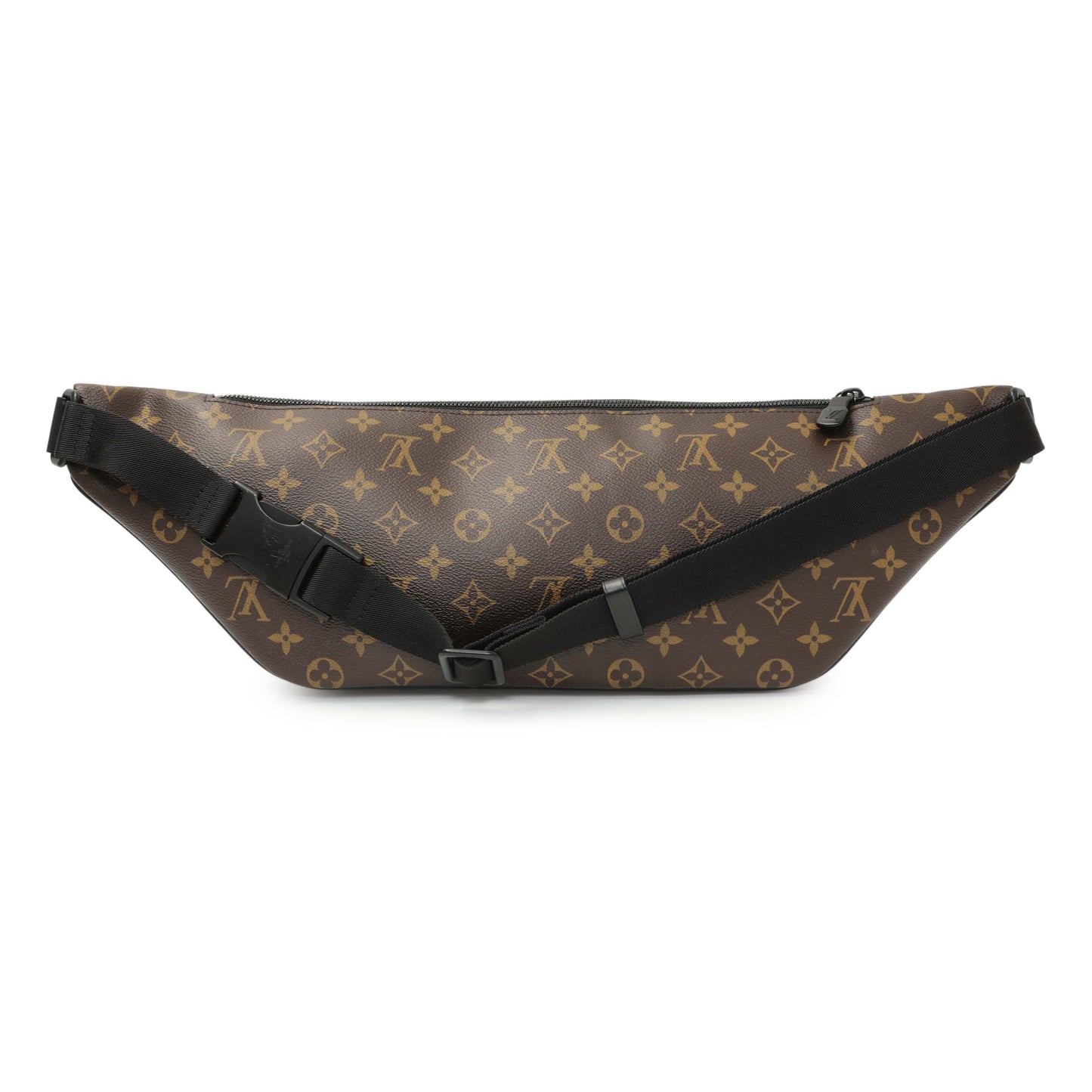 Exclusive Louis Vuitton Monogram Macassar Christopher Bumbag — Side View
