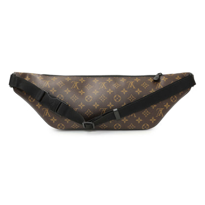 Exclusive Louis Vuitton Monogram Macassar Christopher Bumbag — Side View
