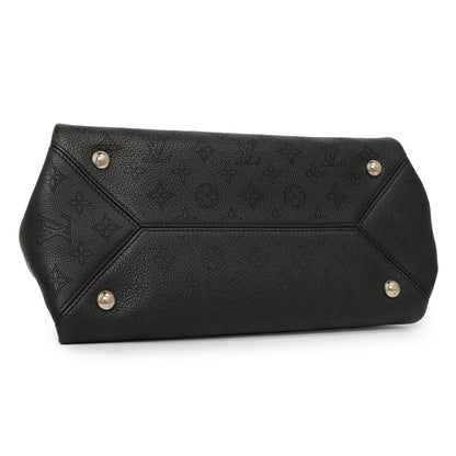 Exclusive Louis Vuitton Black Mahina Calfskin Sevres — Back View