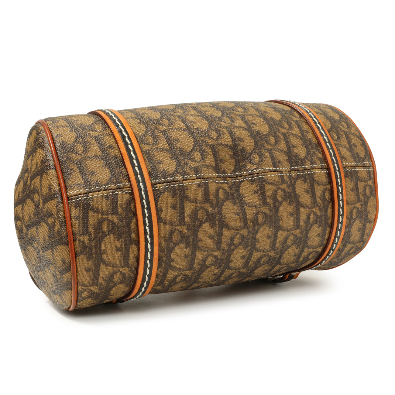 Exclusive Christian Dior Monogram Romantique Trotter Flap — Back View