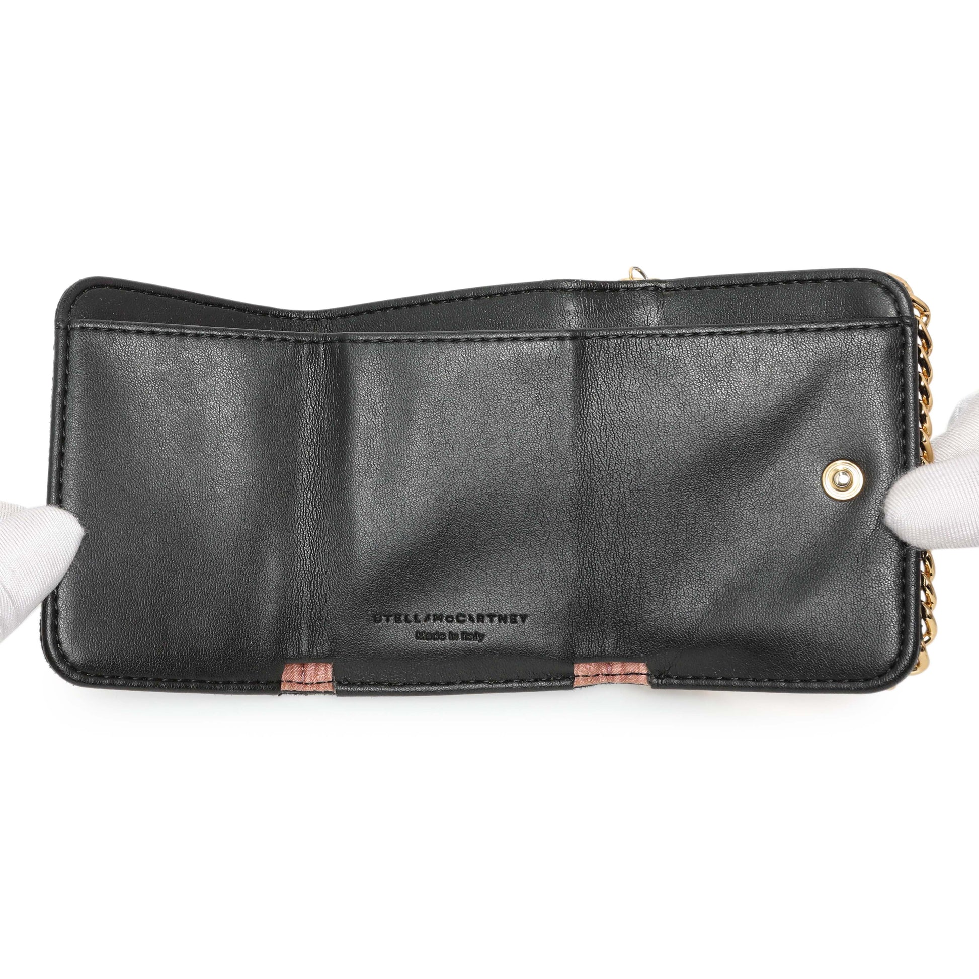 Exclusive Stella McCartney Falabella Tri-Fold Wallet — Top View
