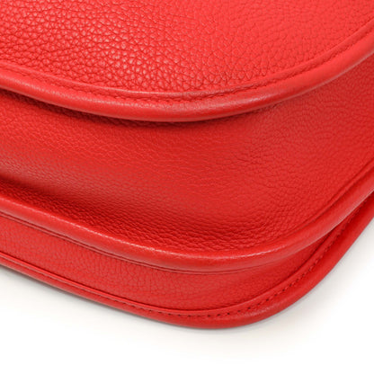 Exclusive Hermes Rouge de Coeur Clemence Evelyne III PM — Detail View
