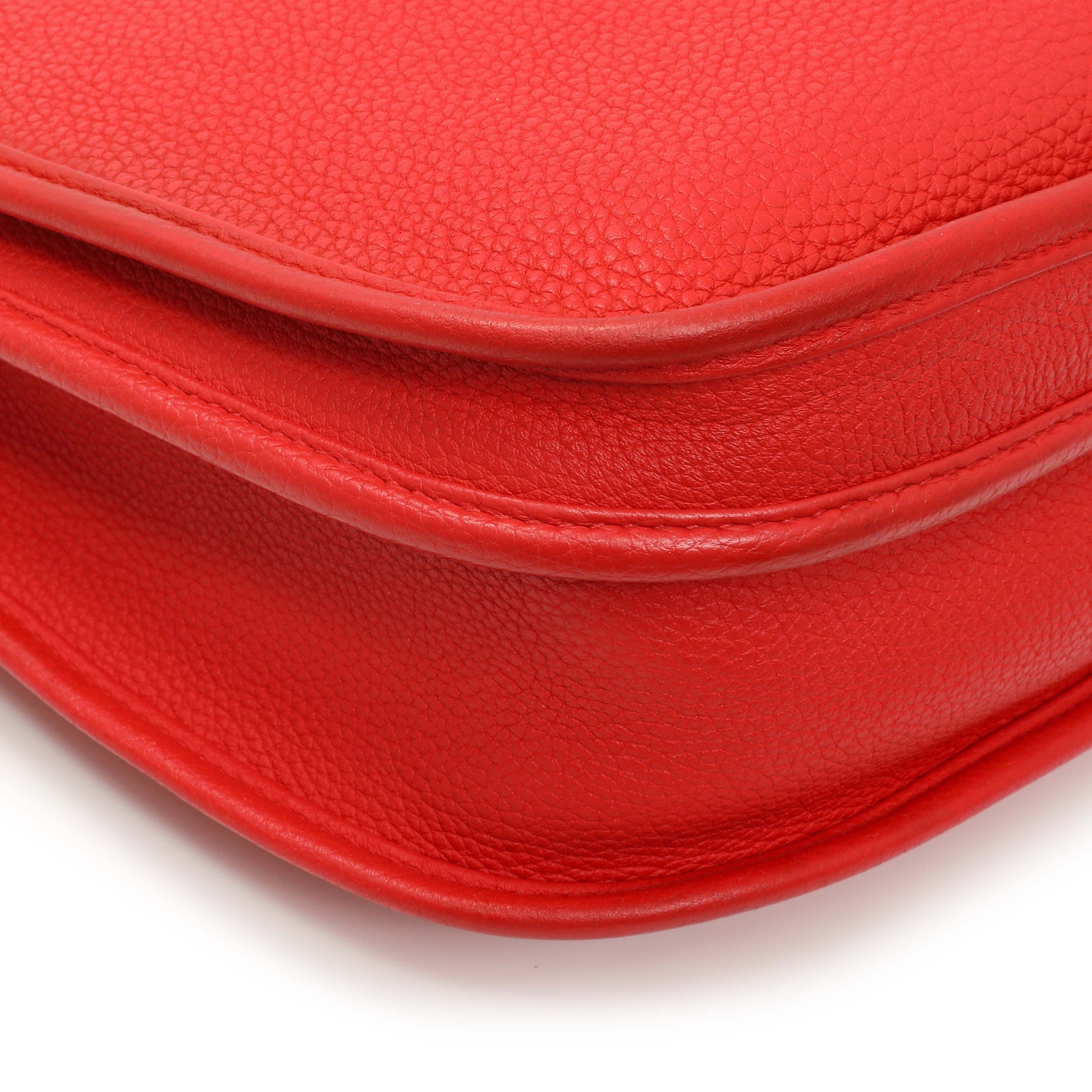 Exclusive Hermes Rouge de Coeur Clemence Evelyne III PM — Lifestyle View