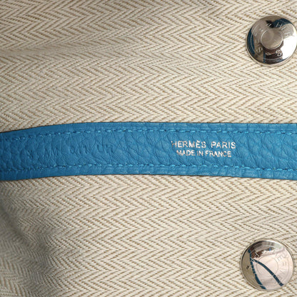 Exclusive Hermes Bleu Zanzibar Negonda Garden Party 30 — Alternate View 9