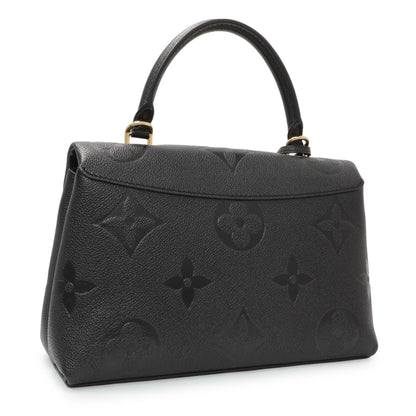 Exclusive Louis Vuitton Black Empreinte Monogram Giant Madeleine MM — Side View