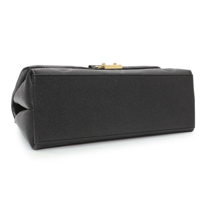 Exclusive Louis Vuitton Black Empreinte Monogram Giant Madeleine MM — Back View