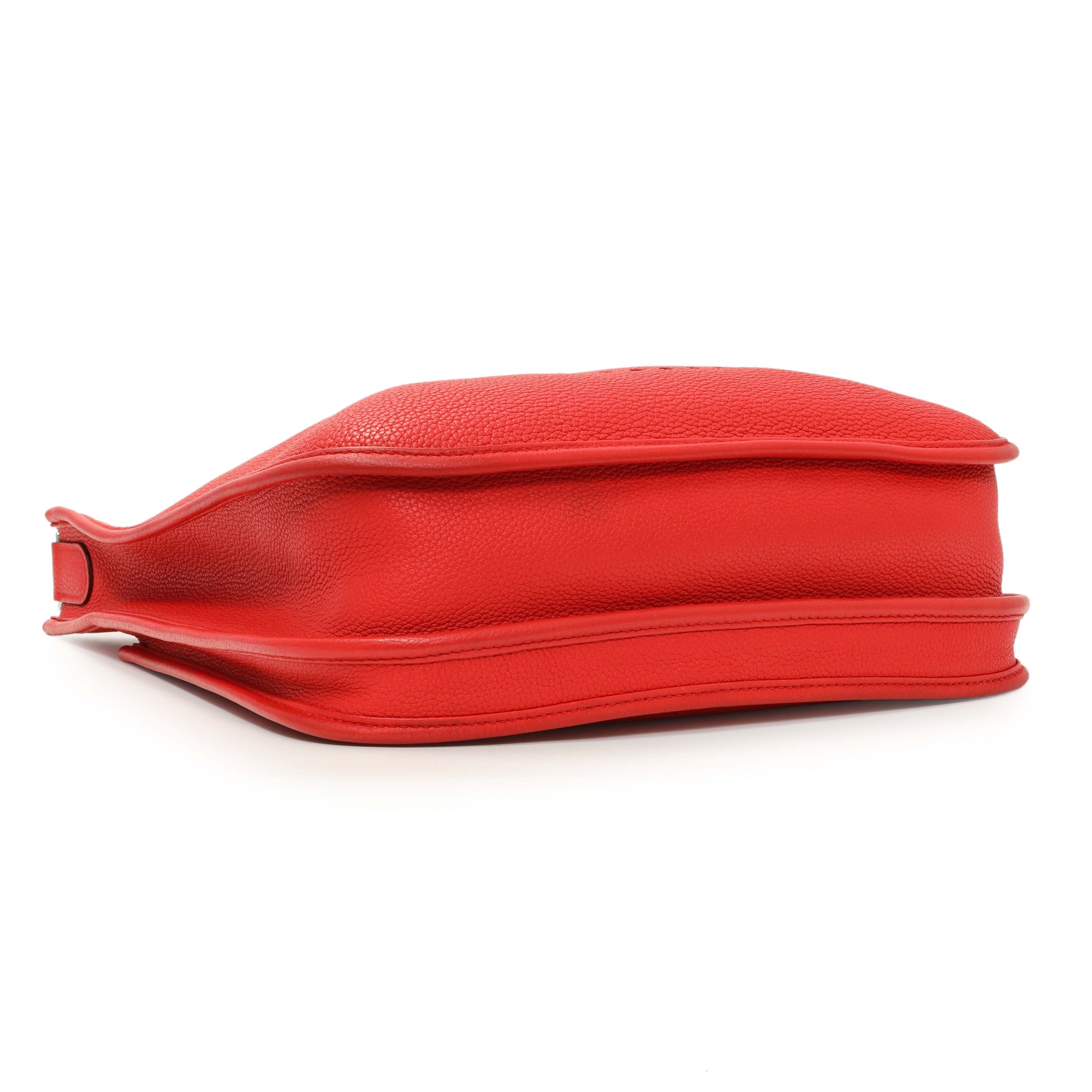 Exclusive Hermes Rouge de Coeur Clemence Evelyne III PM — Back View