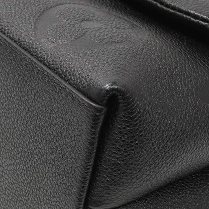 Exclusive Louis Vuitton Black Empreinte Monogram Giant Madeleine MM — Detail View