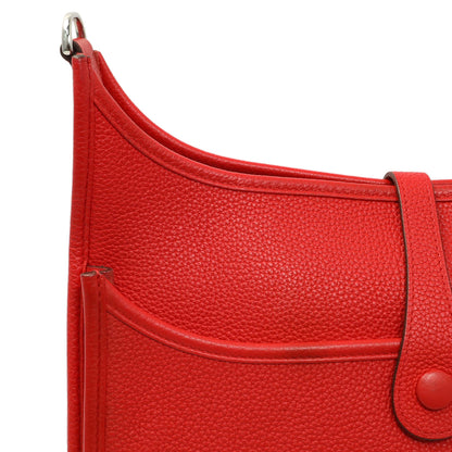 Exclusive Hermes Rouge de Coeur Clemence Evelyne III PM — Alternate View 11