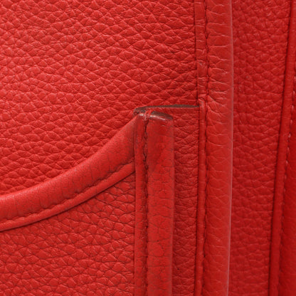 Exclusive Hermes Rouge de Coeur Clemence Evelyne III PM — Alternate View 12
