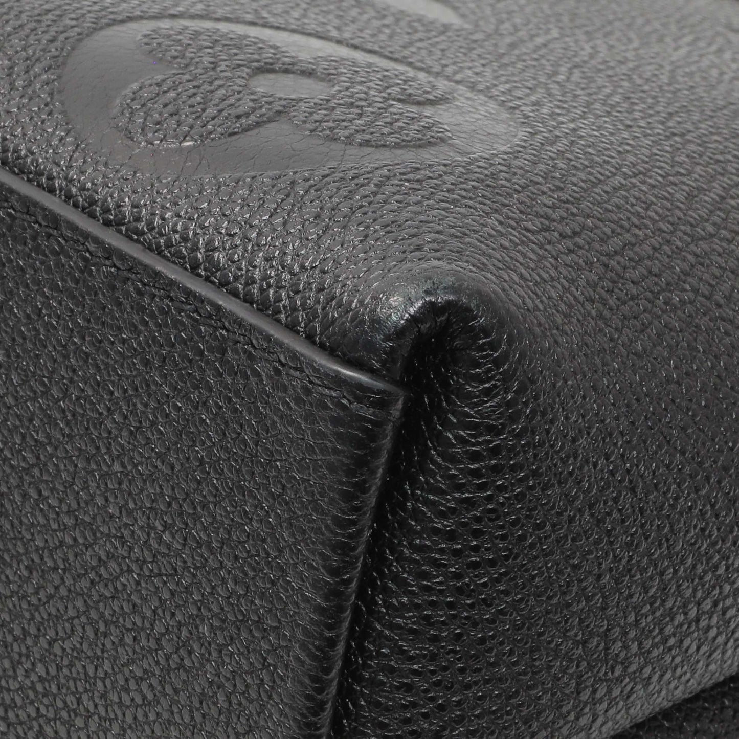 Exclusive Louis Vuitton Black Empreinte Monogram Giant Madeleine MM — Alternate View 7