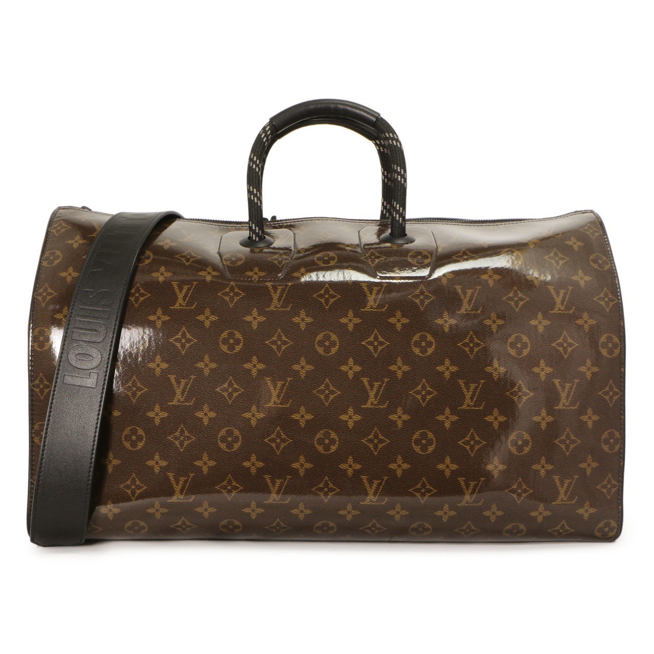 Exclusive Louis Vuitton Monogram Glaze Keepall Bandouliere 50 — Front View