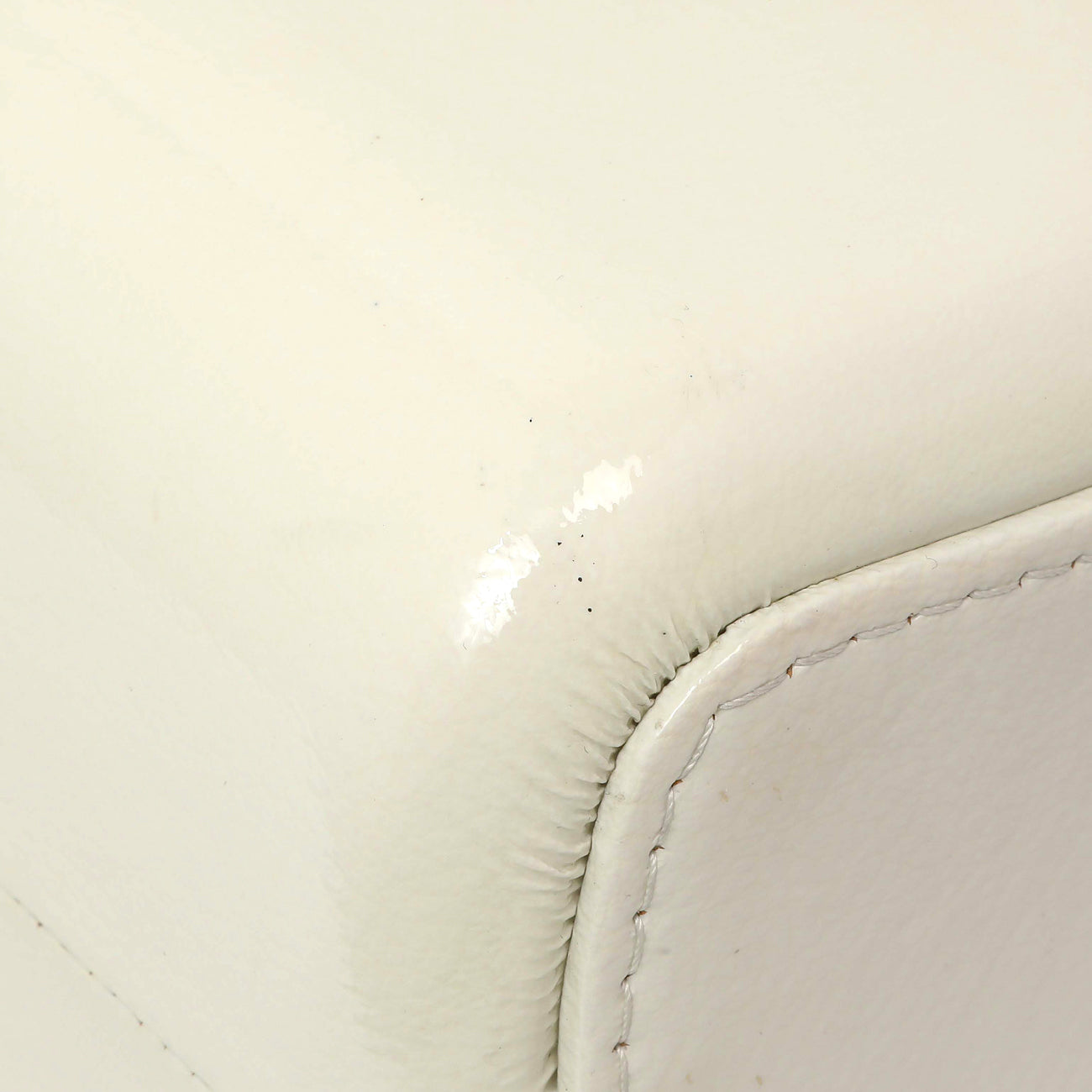 Exclusive Chanel Patent White Goatskin Quilted Medium Gabrielle Hobo — Lifestyle View
