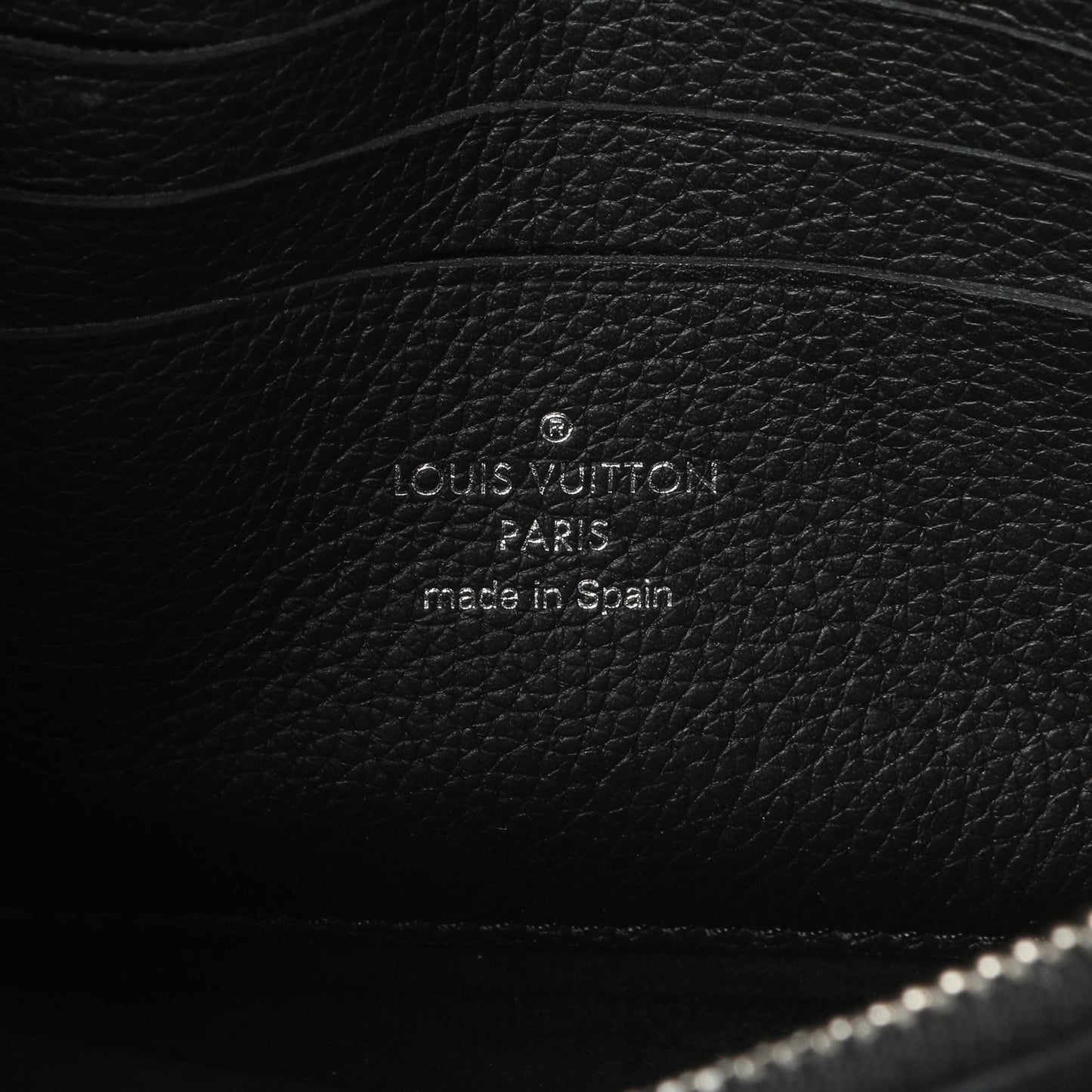 Exclusive Louis Vuitton Black Calfskin Mylockme Chain Pochette — Alternate View 11