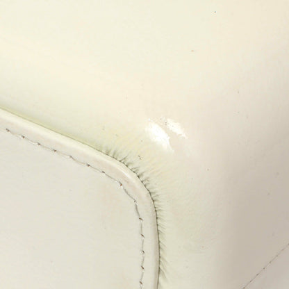 Exclusive Chanel Patent White Goatskin Quilted Medium Gabrielle Hobo — Alternate View 7