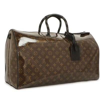 Exclusive Louis Vuitton Monogram Glaze Keepall Bandouliere 50 — Side View