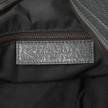 Exclusive Balenciaga Anthracite Agneau Classic Hardware Velo Bag — Alternate View 9