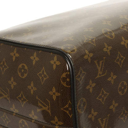 Exclusive Louis Vuitton Monogram Glaze Keepall Bandouliere 50 — Top View