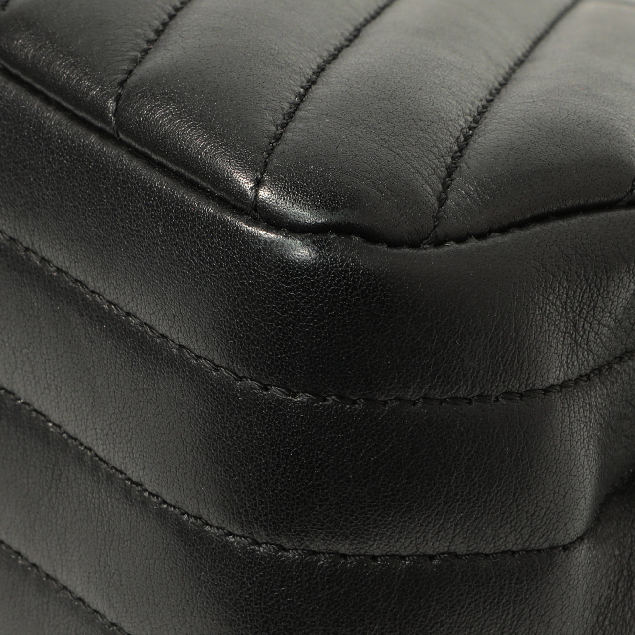 Exclusive Chanel Black Chevron Quilted Calfskin Mini Statement Flap — Alternate View 7