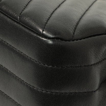 Exclusive Chanel Black Chevron Quilted Calfskin Mini Statement Flap — Alternate View 7