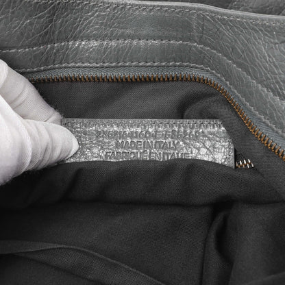 Exclusive Balenciaga Anthracite Agneau Classic Hardware Velo Bag — Alternate View 10