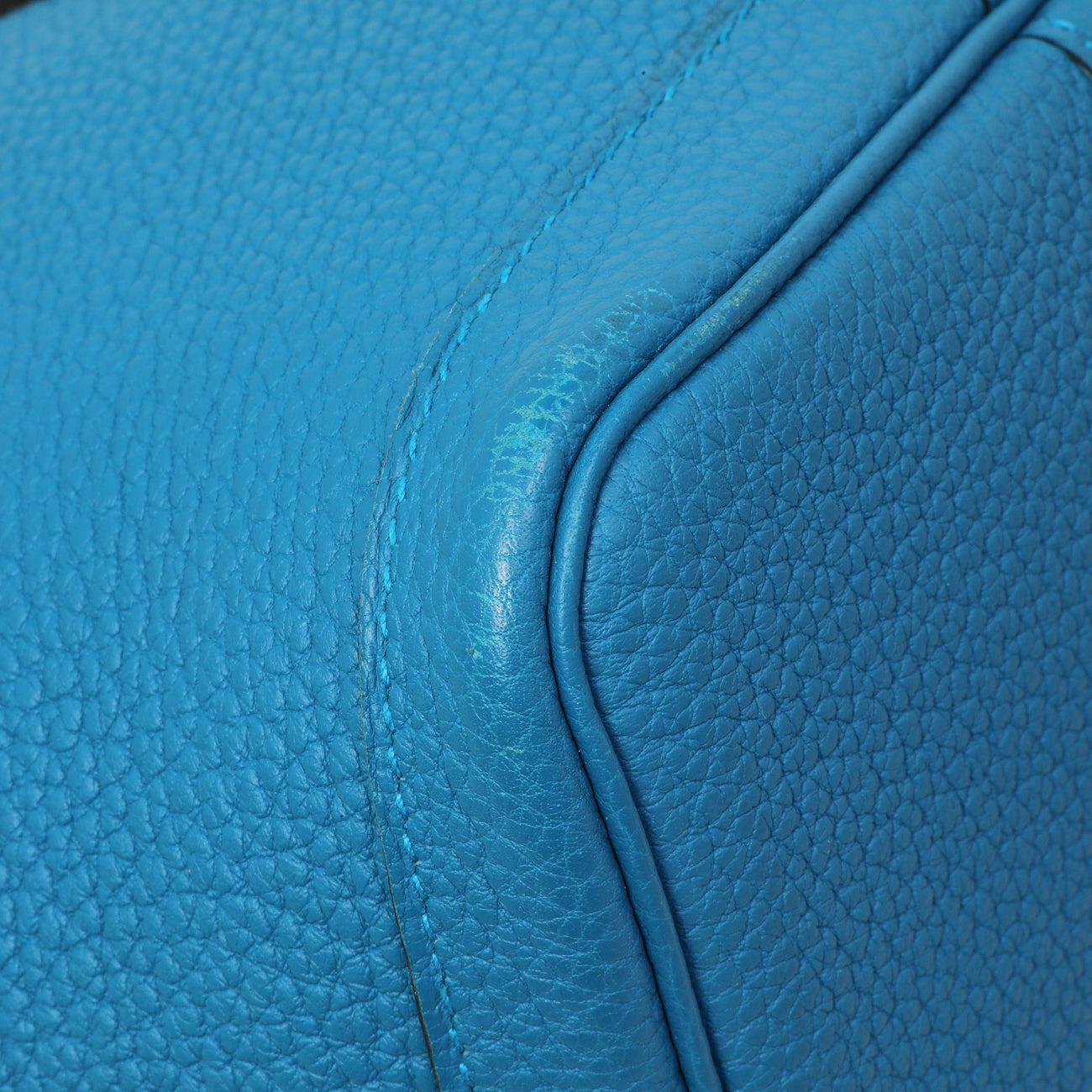 Exclusive Hermes Bleu Zanzibar Negonda Garden Party 30 — Top View