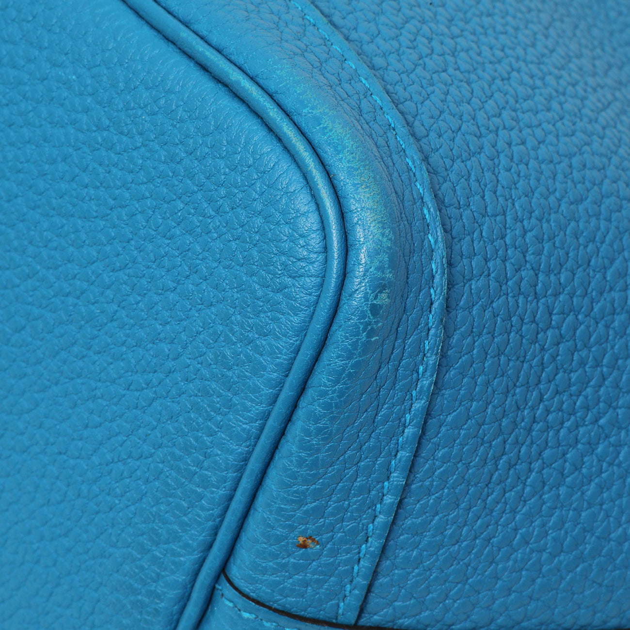 Exclusive Hermes Bleu Zanzibar Negonda Garden Party 30 — Detail View