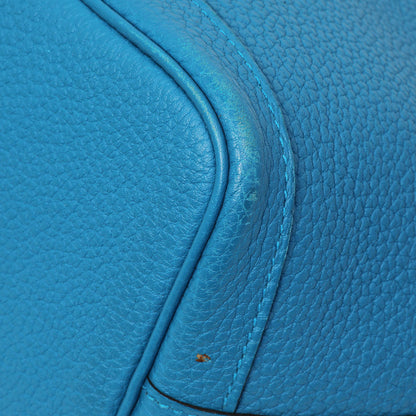 Exclusive Hermes Bleu Zanzibar Negonda Garden Party 30 — Detail View